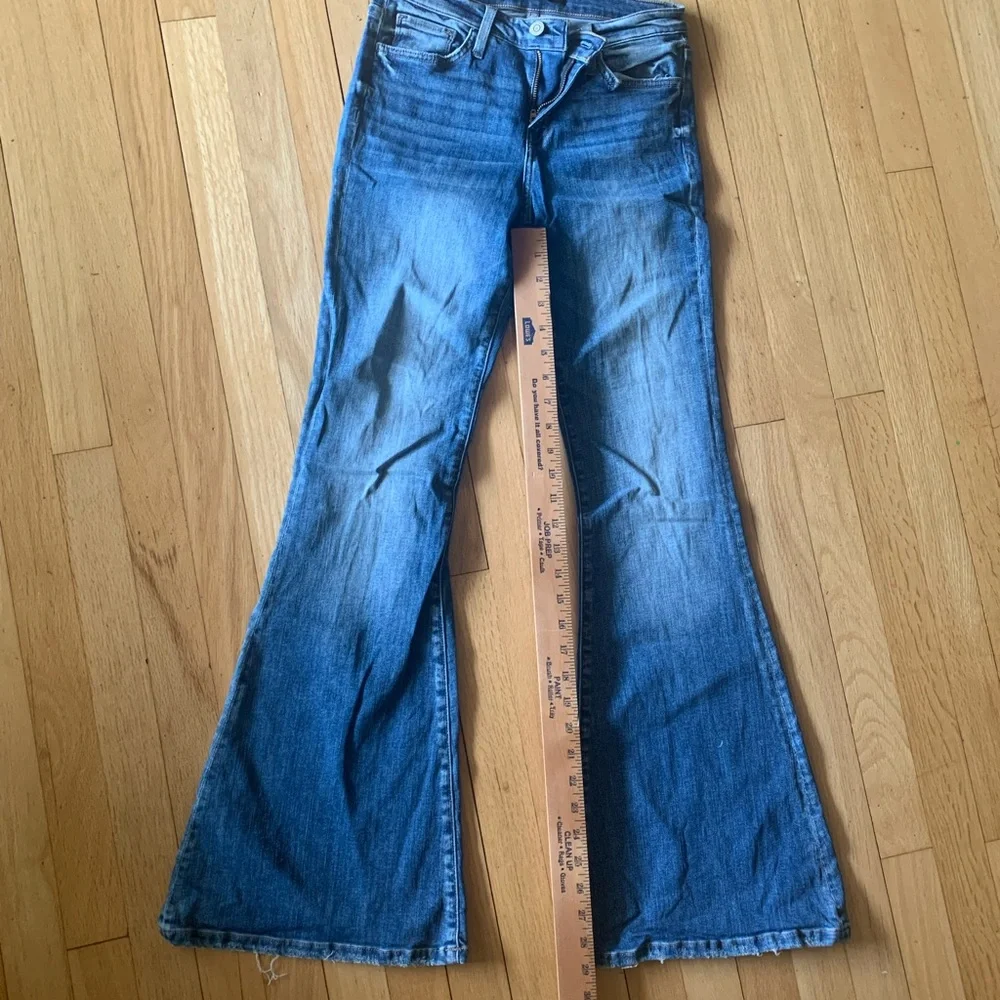 Flying Monkey Flared Blue Jeans - Picture 3 of 7